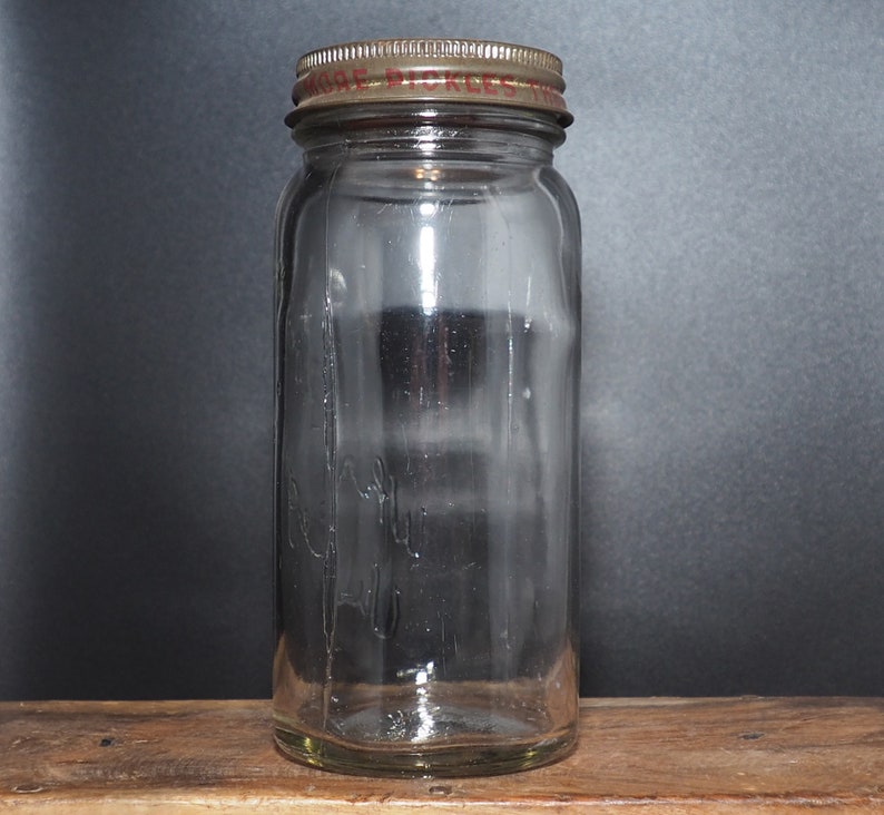 Vintage White House Vinegar Jar Etsy