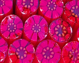 NEW COE 96 Murrini Flower: Jazzy - 1 oz Cane/Sticks