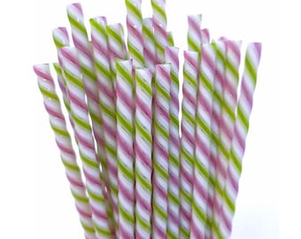 COE 90 Handmade Glass Cane Twists "Pure Bliss" | 3-Piece 6" Thick Decorative Rods | Bullseye Compatible | Kristi's Twisties