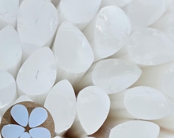 NEW COE 96 Murrini Flower Petal: White - 1 oz  Cane/Sticks - Opaque White