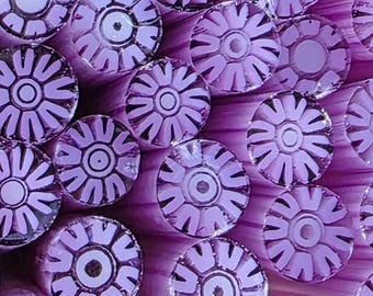 NEW COE 90 Murrini Flower: Wisteria - 1 oz Cane/Sticks