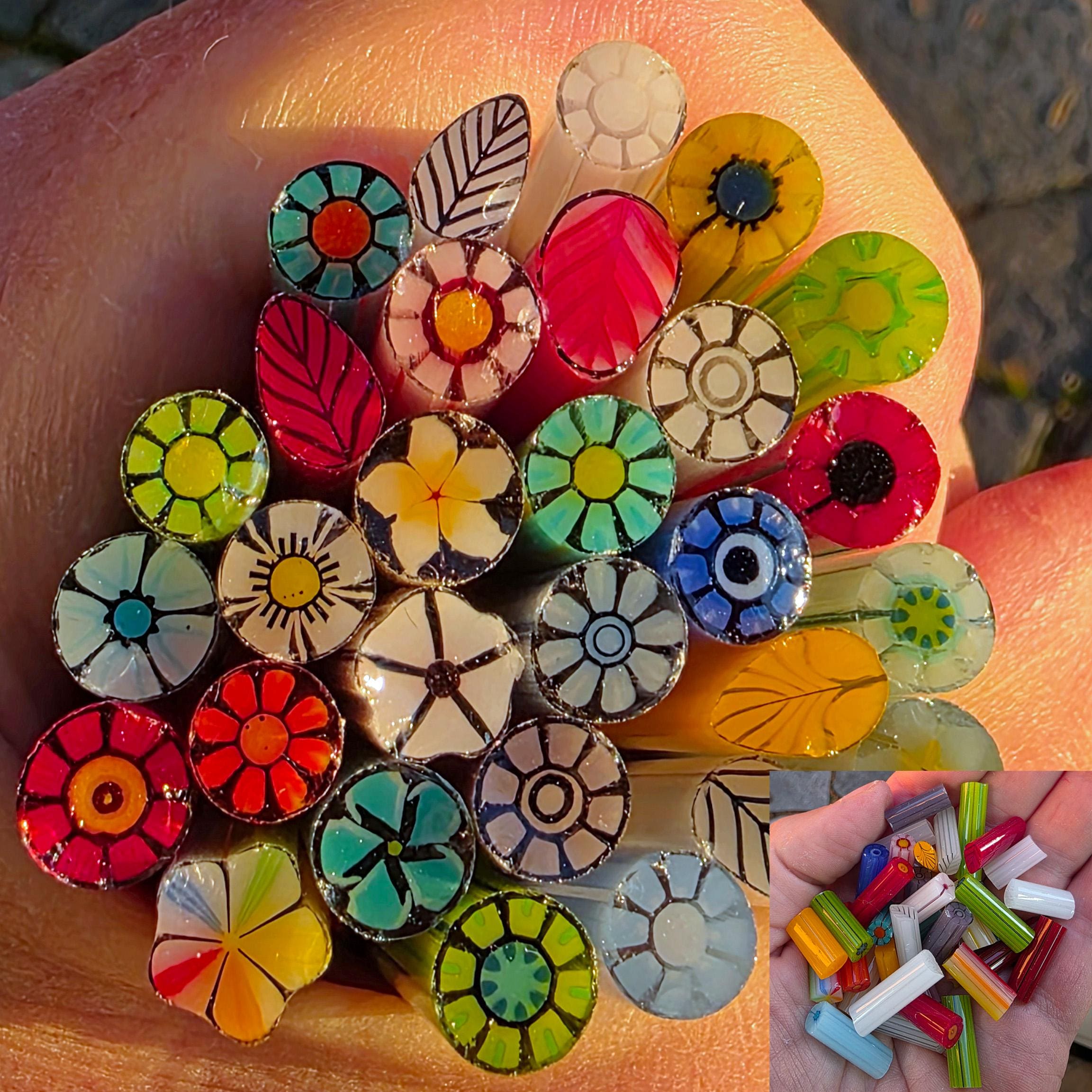 ⛰GlasFliesenmalerei 【Kätzchen】von M.Horn ⛰GlasFliesenmalerei 【Novembertag】 M.Horn