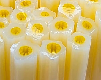 COE 96 Murrini Flower: Choose Happy - 1 oz Cane/Sticks