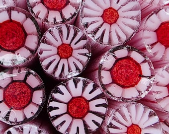 NEW COE 96 Murrini Flower: You Are A Queen - 1 oz Cane/Sticks