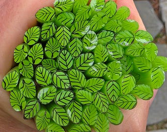 COE 96 Murrini Leaf: Amazon - 1 oz  Cane/Sticks