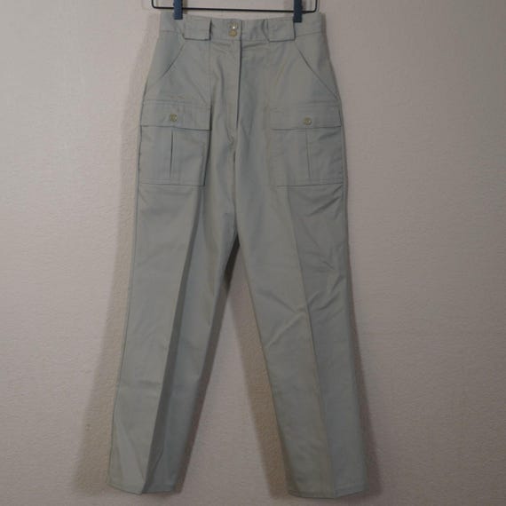 Tilley, Vintage Tilley Endurables Pants Womens 10 Cargo Safari Khakis High Rise