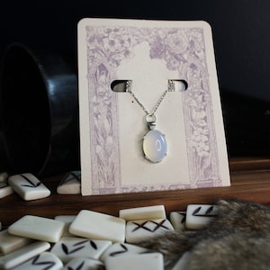 Silver Glass Pendant