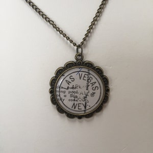 Las Vegas, NV Vintage Postmark Collar