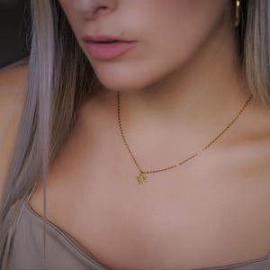 Minimalist Biene Halskette, Charmante Biene Halskette, Zarte Gold Biene Anhänger, Elegante Insekt Anhänger für den Alltag, Biene auf Zarte Kette