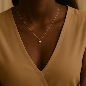 YES Necklace – Affirmation Jewelry for Positivity & Hope, 18k Gold or Silver Word Pendant, Dainty Inspirational Necklace, Gift for Her&quot;