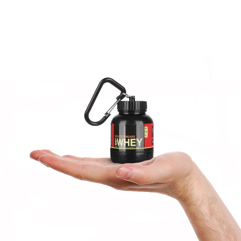 Portable Protein Powder Keychain - Etsy