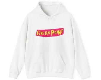 Grüner Punk Hoodie
