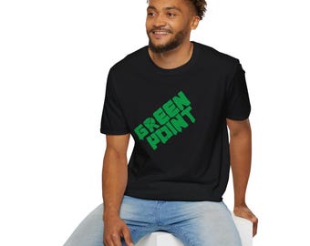 Greenpoint Brooklyn T-Shirt: Grüner Tag inspiriertes Punk T-Shirt