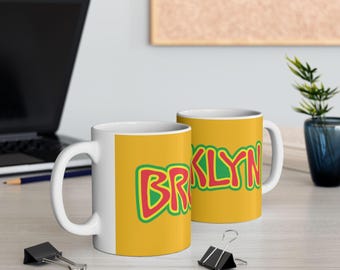 Brooklyn Bad Brains Punk Reggae Tasse Gelb