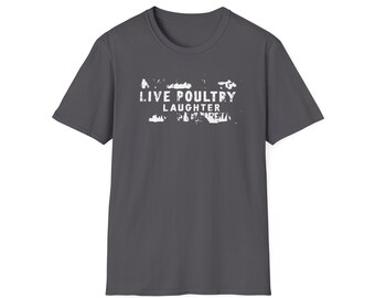 Live Poultry Laughter weiß