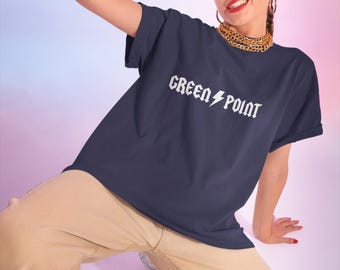 Greenpoint Brooklyn ACDC inspiriert T-Shirt: Metall Band Musik Fan Geschenk