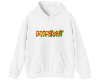 Grüner Reggae Punk Hoodie