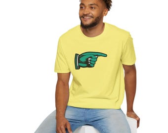 Ein grüner Punkt - Brooklyn Unisex T-Shirt, Softstyle T-Shirt, Brooklyn Pride Shirt, Urban Clothing