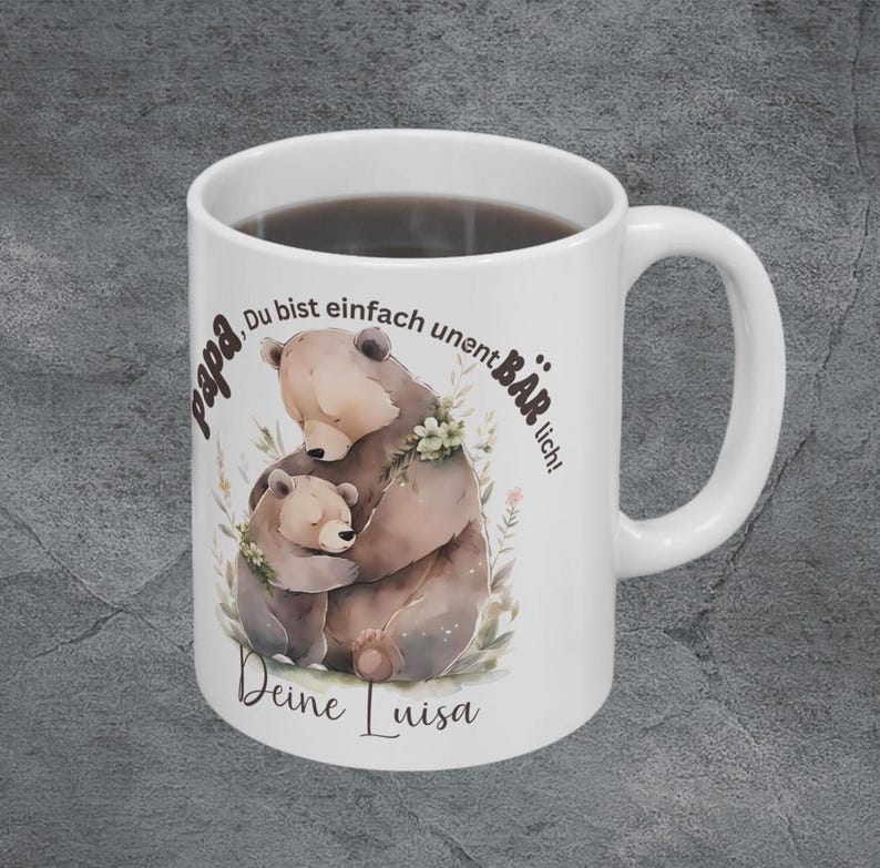 Geschenkidee Papa Geburtstag Kaffeetasse