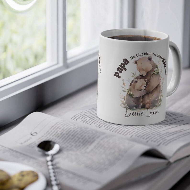 Tasse für Papa zum Vatertag oder Geburtstag