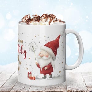 Wichtelgeschenk Weihnachten Tasse für Freundin Mama Frau als kleine Aufmerksamkeit