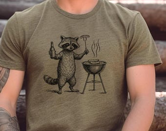Grillen Geschenk Männer Papa Geschenke Für Männer Grillen Vatertag Geburtstag Geschenkidee BBQ Lustiges Shirt Herren Grillparty Camping