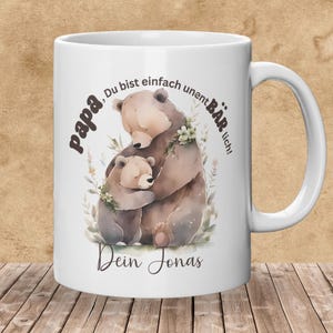 Geschenkidee Papa personalisiert Tasse