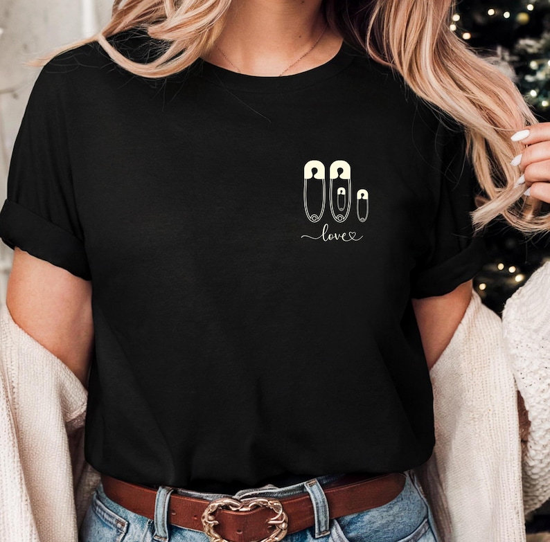 Schwangerschaftsverkündung T-Shirt personalisiertes Mama Shirt