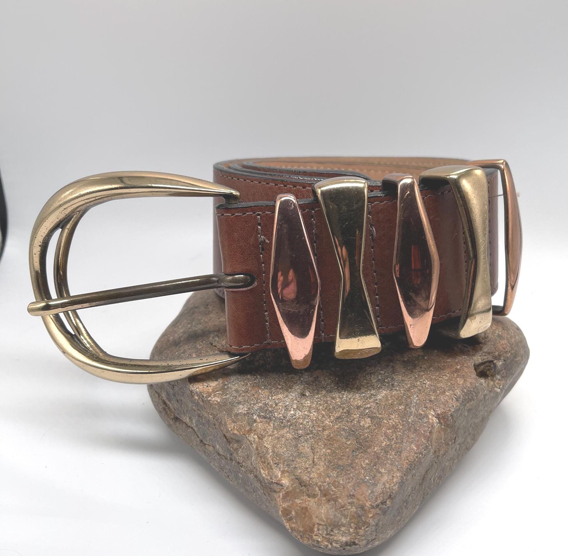 Street Ahead Gold Belt - Etsy