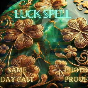 Luck Spell Reading Success Magic Same Day Cast Great Fortune Spell Casting Gambling Spell Powerful Fortune Spell