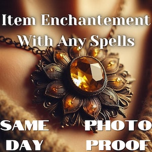 Enchantment Spell With Spell Readings from PatriciasMystics Incantation Spell Reading For Wealth Love Luck Protection