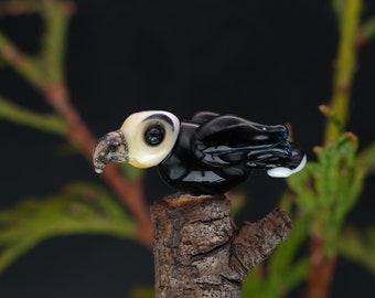 Starwing.......lampwork Eagle bead    sra,   DeniseAnnette