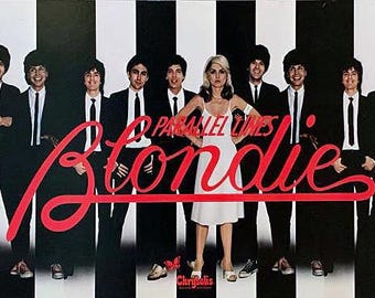T-shirt Blondie Parallel Lines: punkpopmuziek uit de jaren 80