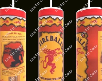 Op vuurbal geïnspireerd: beker van 20 oz