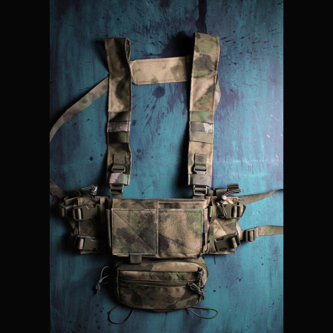 Chest Rig Expander Placard Prospect | Modular Chest Rig and Placard System - Etsy