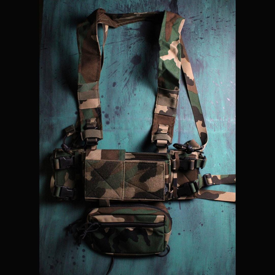 Modular Placard Rig Prospect | Modular Chest Rig and Placard System - Etsy