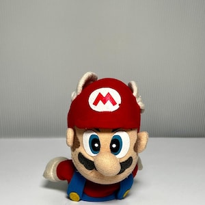 Vintage Nintendo Super Mario 64 Wing Cap Mario Plush - Excellent (1996)