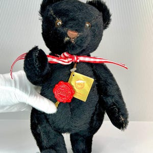 Hermann Teddy Original Black Bear Growler 12&quot; - Limited Edition of 20 - Mint