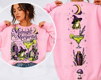 Vintage Midnigh.t Margaritas PNG, Practical Magic Png, Retro Halloween Movie Png, Girls Tequila Png, Spooky Season Png, Digital Download