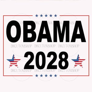 Obama Patriotic 2028 Political Png, Obama 2028 Png, Obama 2028 Png, Protest Rally Png, Obama 48th President of America Png