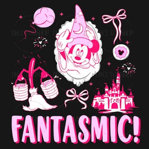 Magical Kingdom Png, Family Vacation Png, Pink Coquette Bow Png, Mouse Magic Png, Magical Castle Png, Digital Downlad, Png File