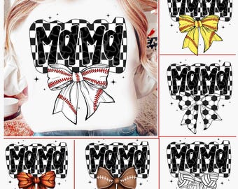Bundle Sport Coquette Mama PNG, Baseball Coquette Bow Png, Baseball Mom Png, Soccer Mama Png, Softball Mama, Coquette Bow Sports Png
