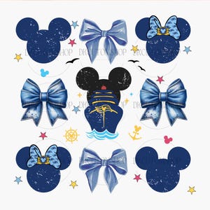 Cruise Trip Mouse And Friends PNG, Family Trip Png, Family Vacation Png, Cruise Trip Png, Ship Travel Png, Let's Cruise Png Digital Download