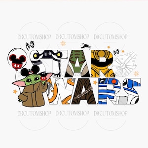 Starr Wars 2 PNG, May The Force Be With You Png, Family Vacation 2025 Png, Sttar Wars Png, Galaxy Wars Png, Digital Download, Png File