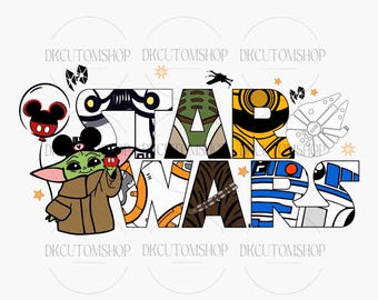 Starr Wars 2 PNG, May The Force Be With You Png, Family Vacation 2025 Png, Sttar Wars Png, Galaxy Wars Png, Digital Download, Png File