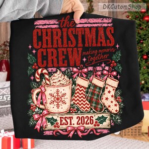 Christmas Crew Png, Cocoa Mug Socks Png, Making Memories Png, Dtf Design Png, Holiday Shirt Png, Xmas Design Png, Digital Download