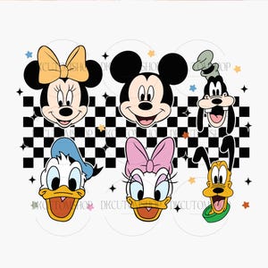 Retro Mouse And Friends PNG, Family Trip Png, Mouse Vacation Png, Magical Kingdom Png, Vacay Mode Png, Digital Download