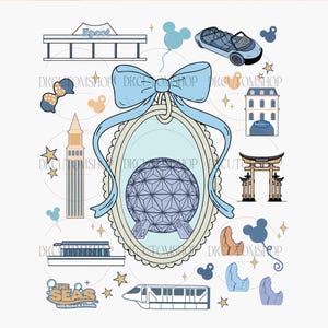 Coquette Bows Family Trip PNG, Family Vacation Png, Coquette Bow Png, Magical Kingdom, Magical Castle Png, Coquette Bow Png, Digital Downlad