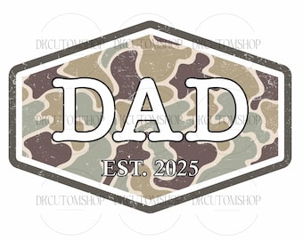 Camo Dad PNG, Best Dad Ever, Dad Gift Png, Camo Retro Dad Png, Father's Day Gift Png, Funny Dad Png, Cool Dad Gift Png