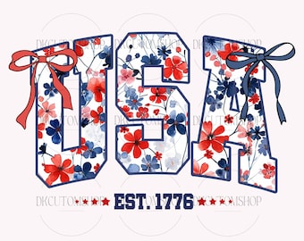 Kokietka 4 lipca PNG, Retro 4 lipca Png, 1776 Bow American Flag Png, USA Png, Lato 4 lipca Png, Kokietka Łuk Png, Trendy Png